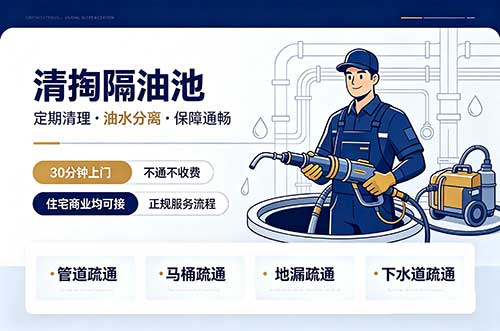 达县清掏隔油池